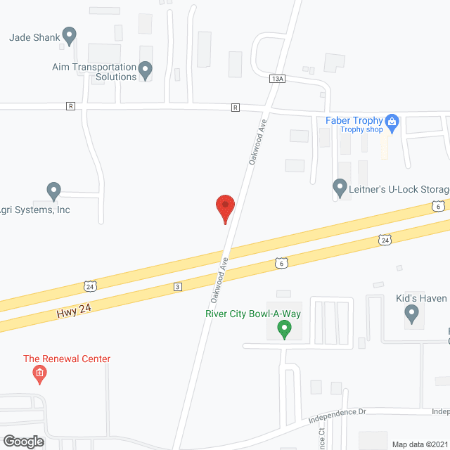 Henry County Home Health in google map