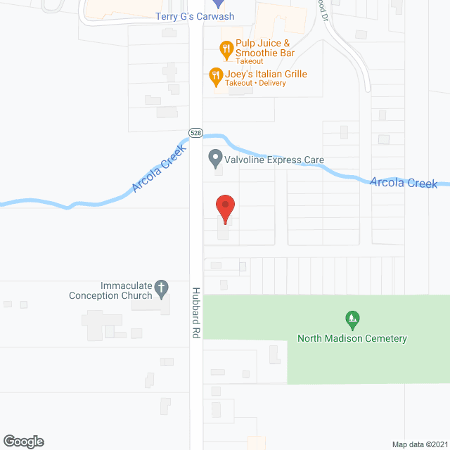 Continuum Home Care in google map