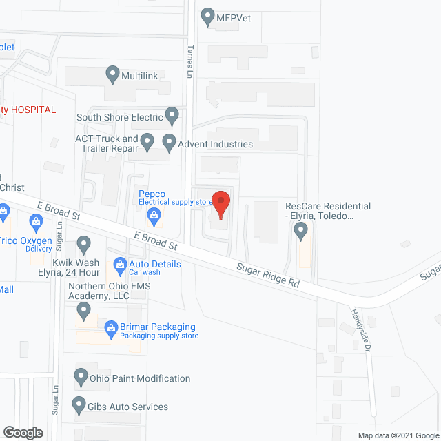 Cambridge Home Healthcare in google map