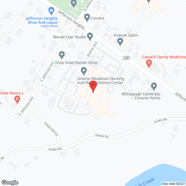 Visiting Nurses Home Care in google map