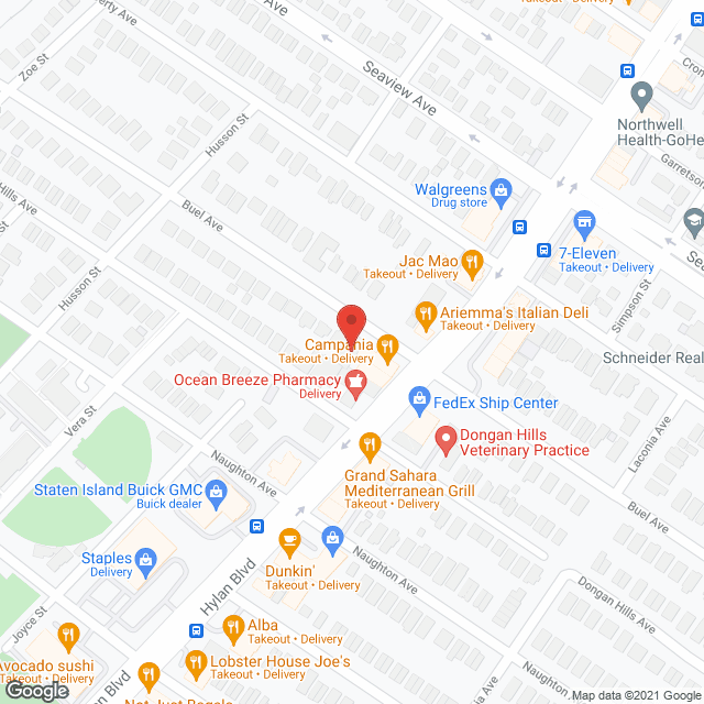 Visiting Nurse Svc-New York in google map
