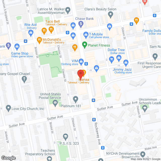 United Homecare Svc in google map
