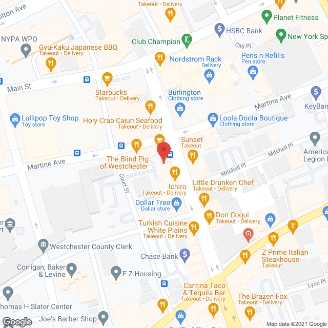 Temp Positions Healthcare in google map