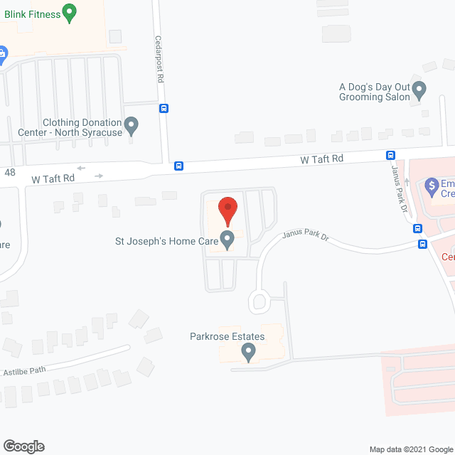 St Joseph's Hospital Health in google map