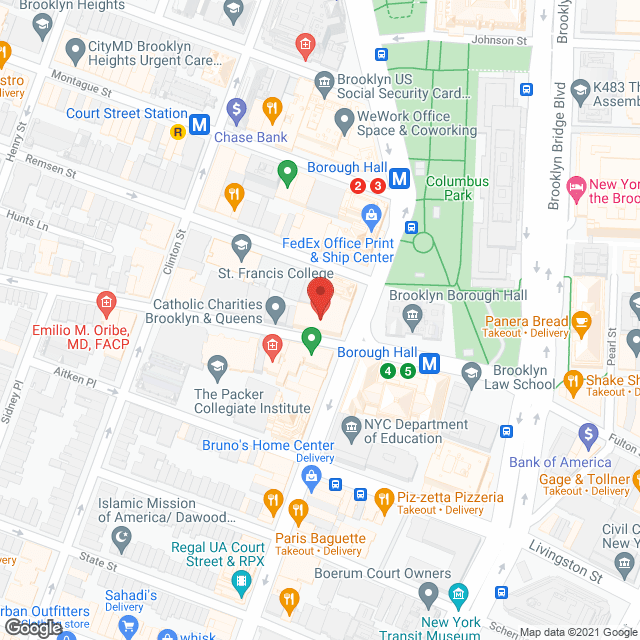 Omega Home Health Svc in google map