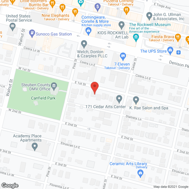 Flower City Health Care Svc in google map