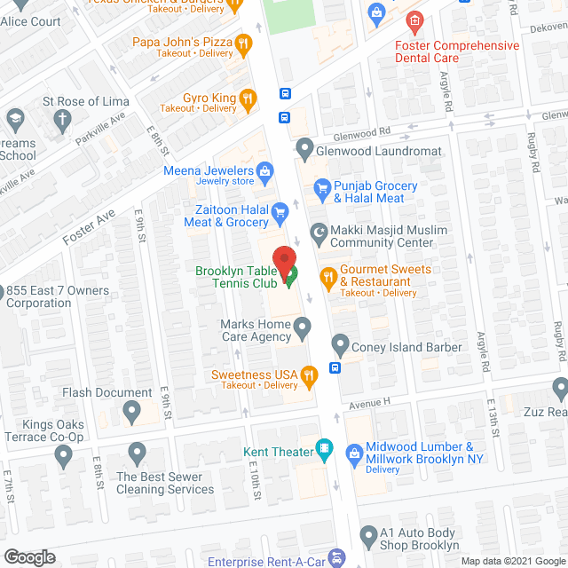 Care Resources in google map