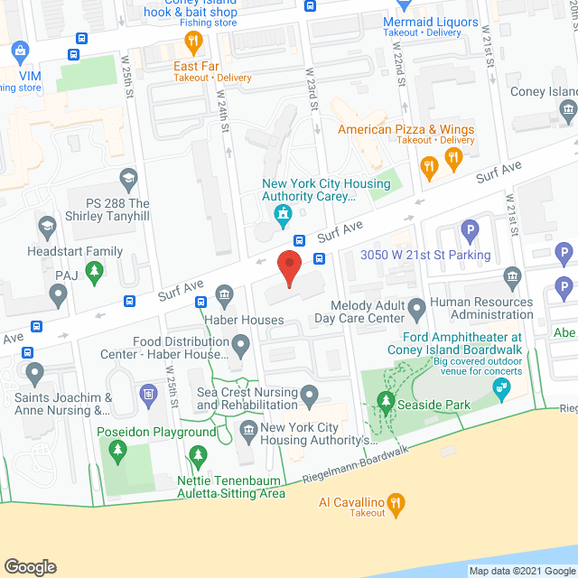 Brooklyn Terrace in google map