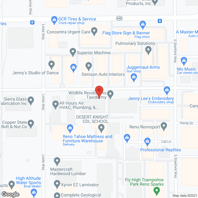 Visiting Angels Senior Home Cr in google map
