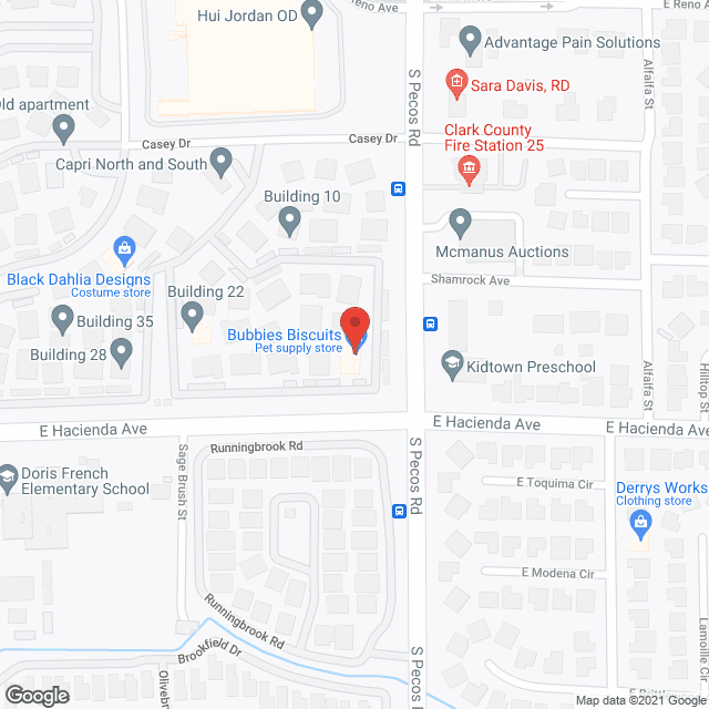 Sunrise Home Health Staffing in google map