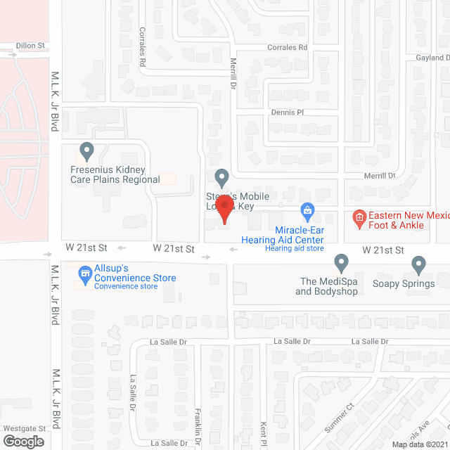 Clovis-Community Homecare in google map