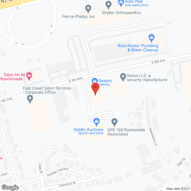 Visiting Nurse Svc System in google map