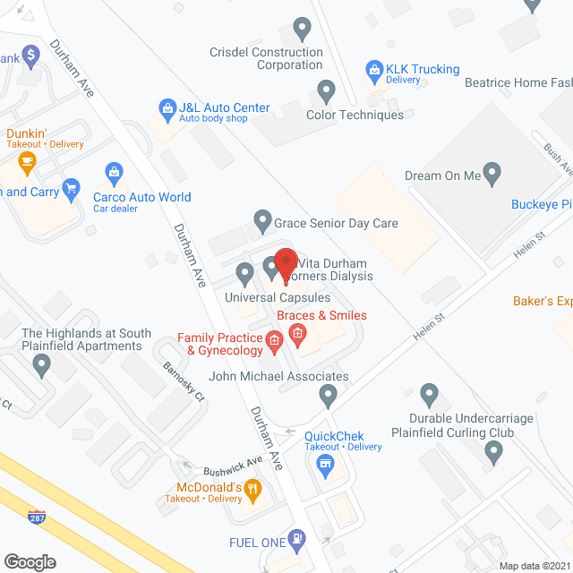 Interim Healthcare in google map