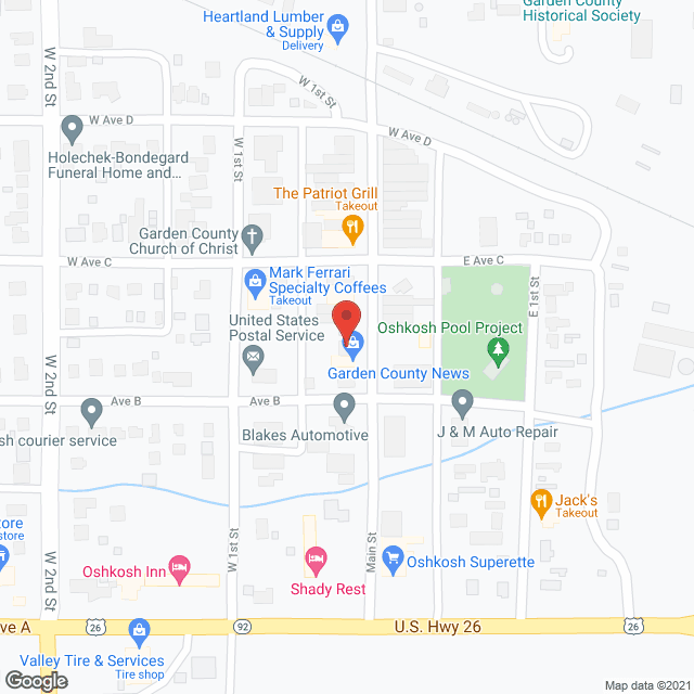 BANNER Home Care in google map