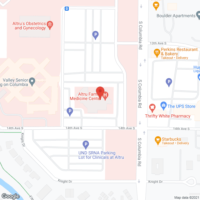 Altru Home Svc in google map