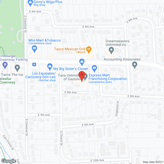 Trinity Home Respiratory in google map