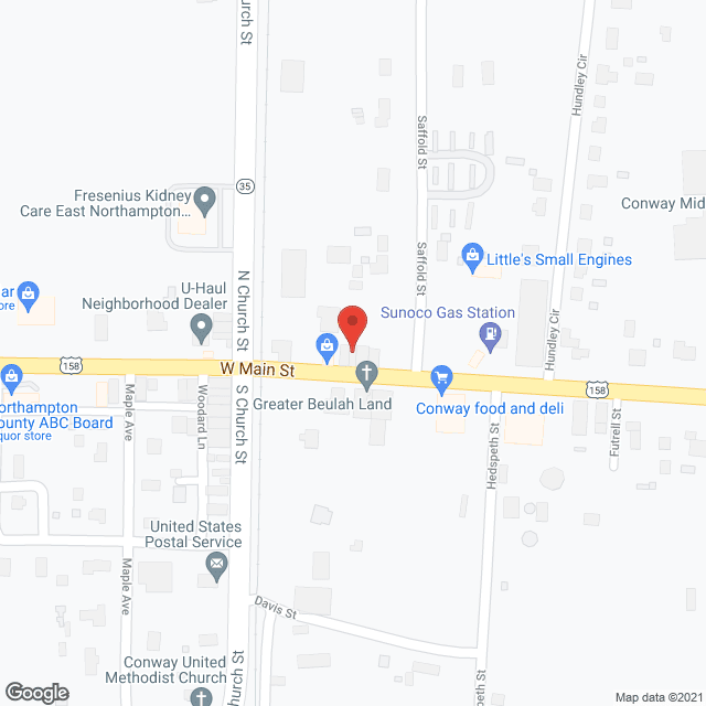 Regional In Home Health Care in google map