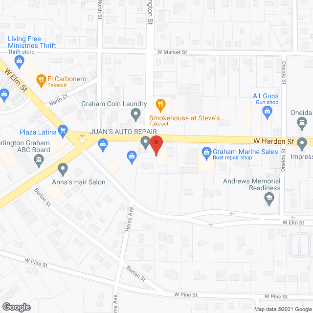 PSA Home Healthcare in google map