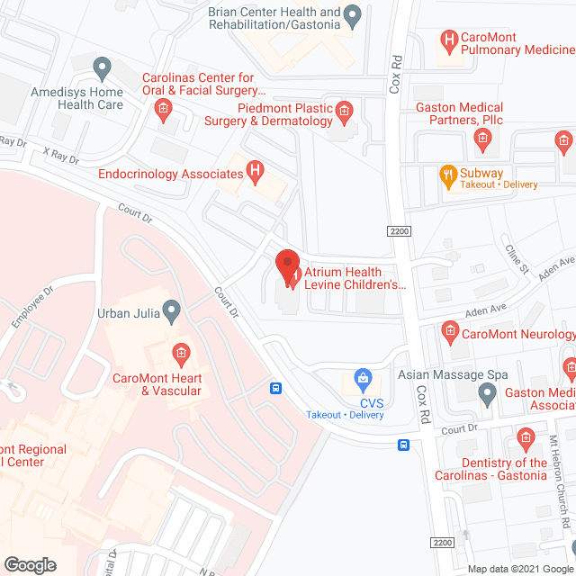 Home Health Professionals in google map