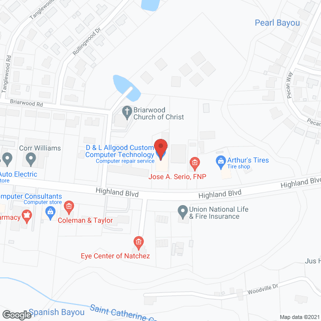 Southwest Home Health in google map