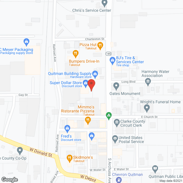 Riley Hospital Home Health Svc in google map