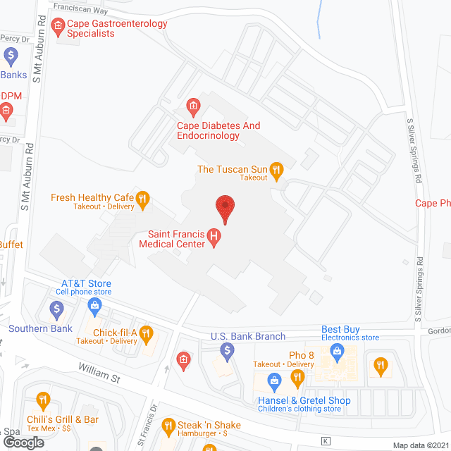 St Francis Home Health Care in google map