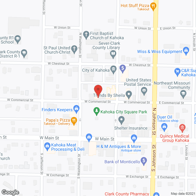 Regional Home Health Care in google map