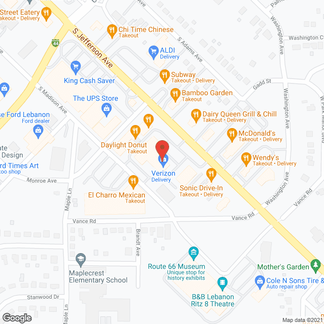 IHS Home Care in google map