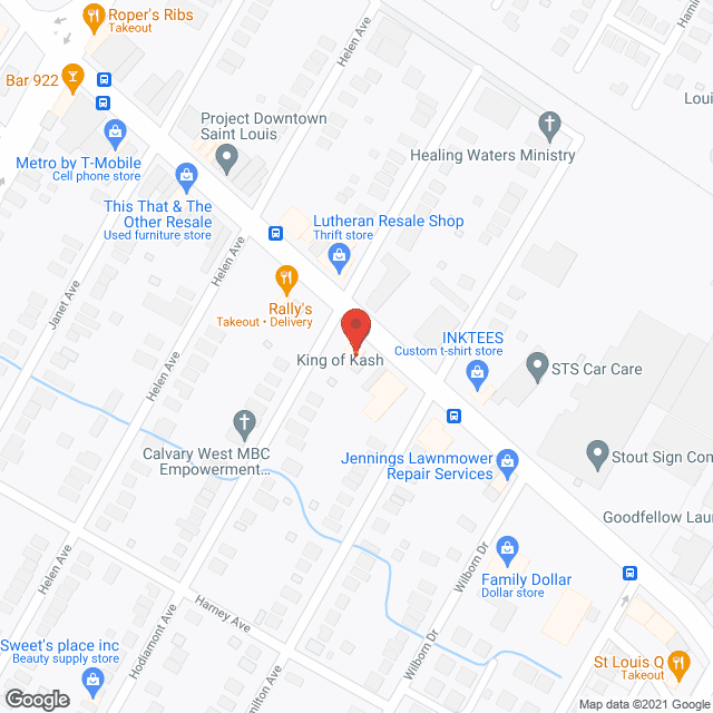 Agape In-Home Health Care Svc in google map