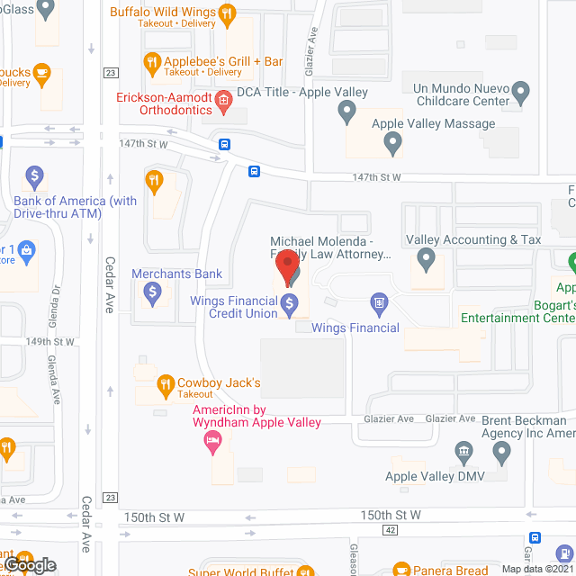 Creative Care Resources in google map