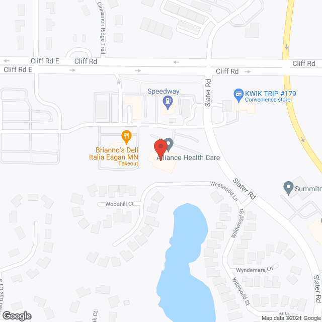 Alliance Health Care in google map