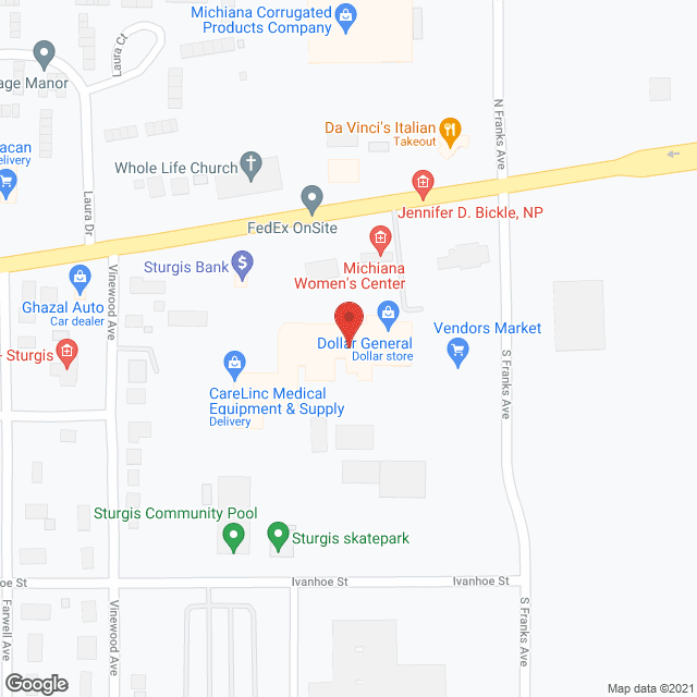 Sturgis Home Health Care in google map