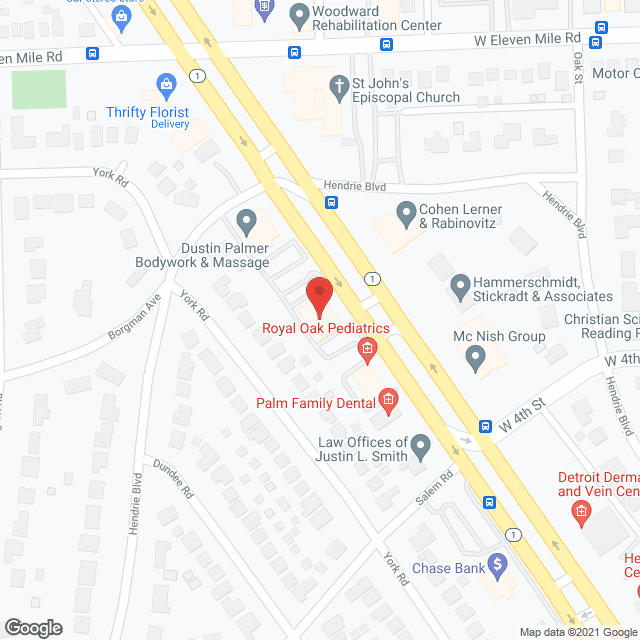 Royal Home Health in google map