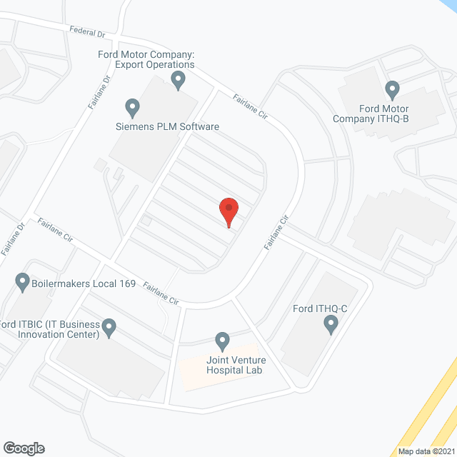 Oakwood Home Care Svc in google map