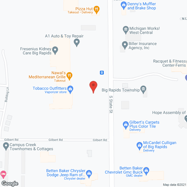 Metron/Home Health Care in google map