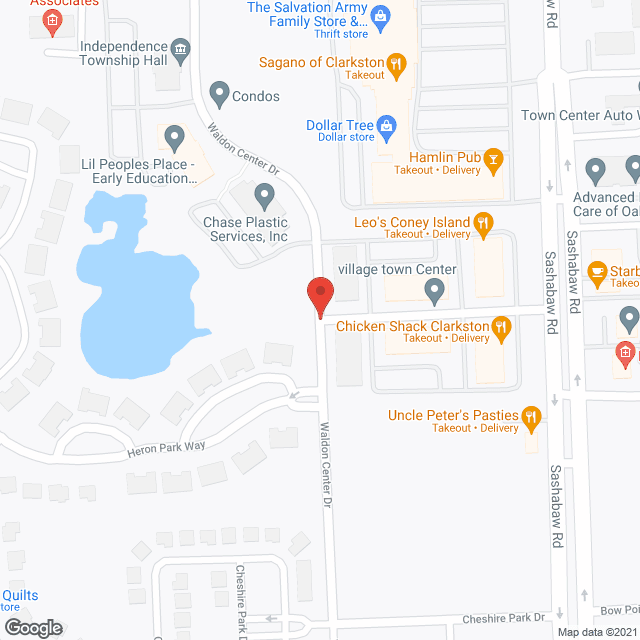 Evergreen Personal Services, LLC in google map