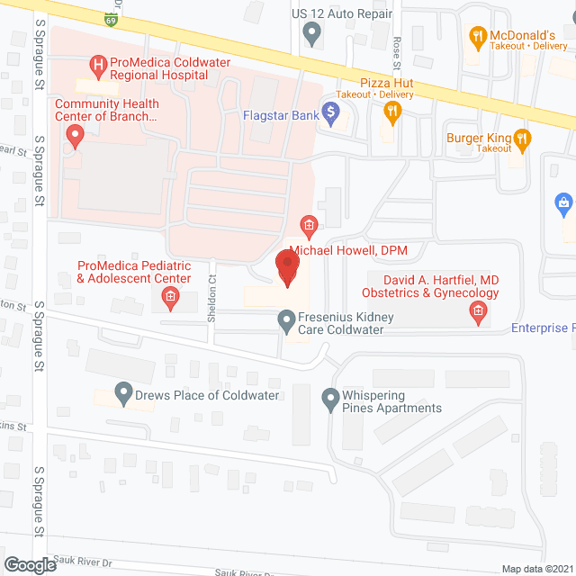 CHC Home Health & Hospice in google map