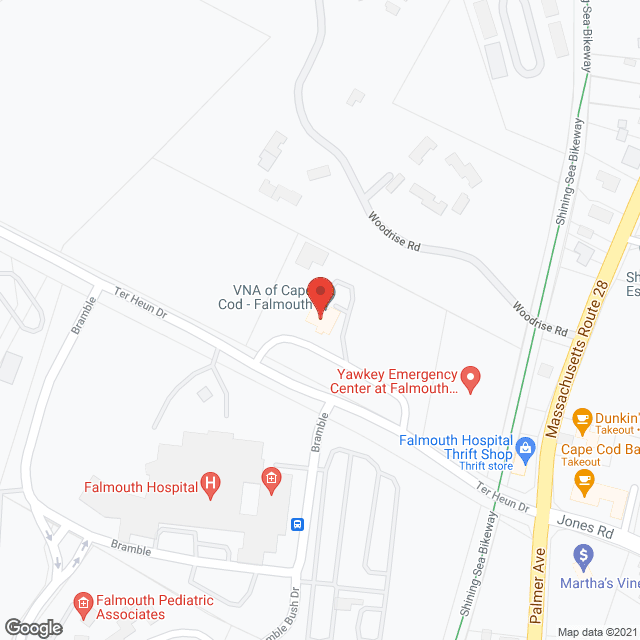 Private Services VNA in google map