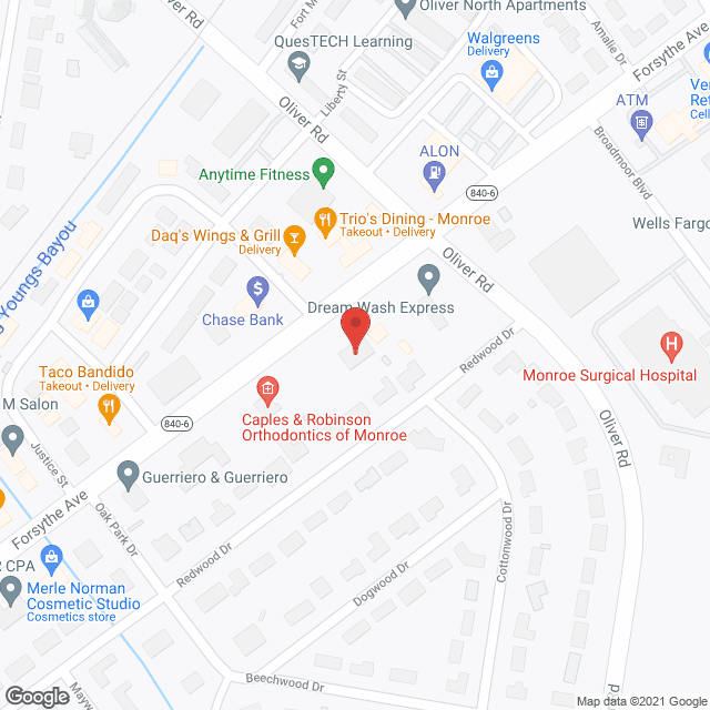 Thompson Home Health in google map
