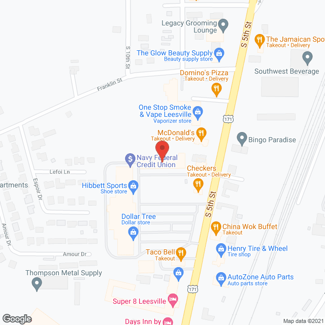 Thompson Home Health in google map
