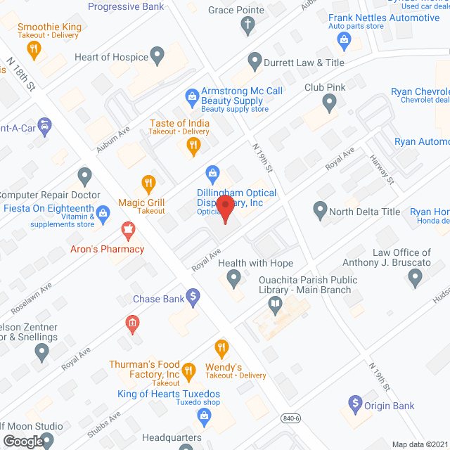 Sunnydale Home Care Svc in google map