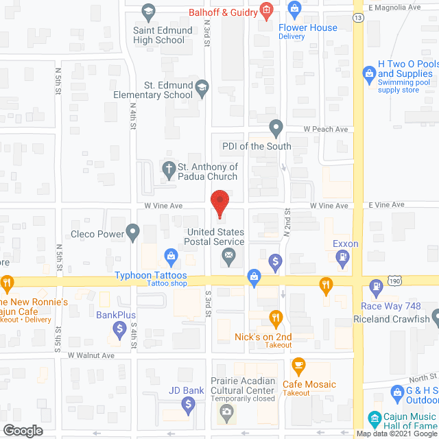 Professional Home Health Svc in google map