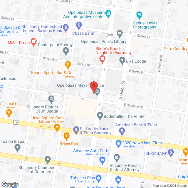 NCA Personal Care Svc in google map