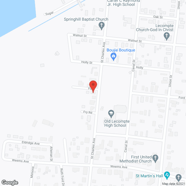 Christian Care Svc in google map