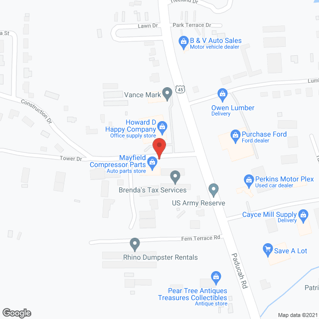 Purchase District Home Health in google map