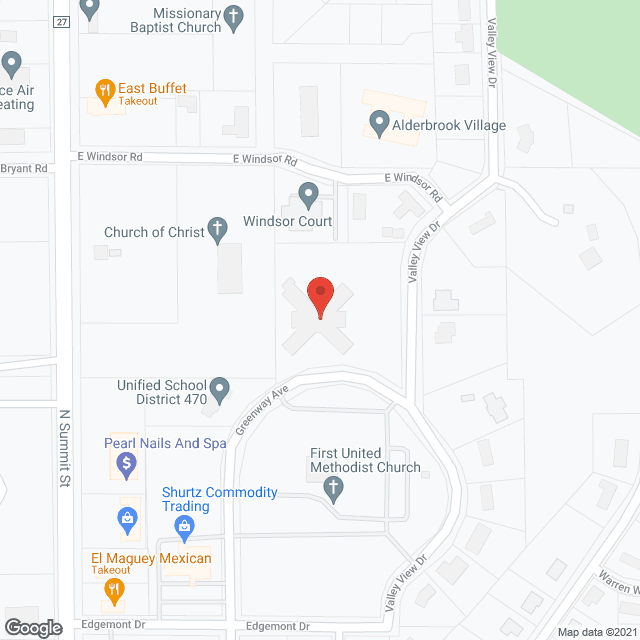 Medicalodge Home Health Care in google map