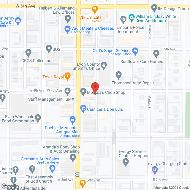 Home Care Specialist in google map