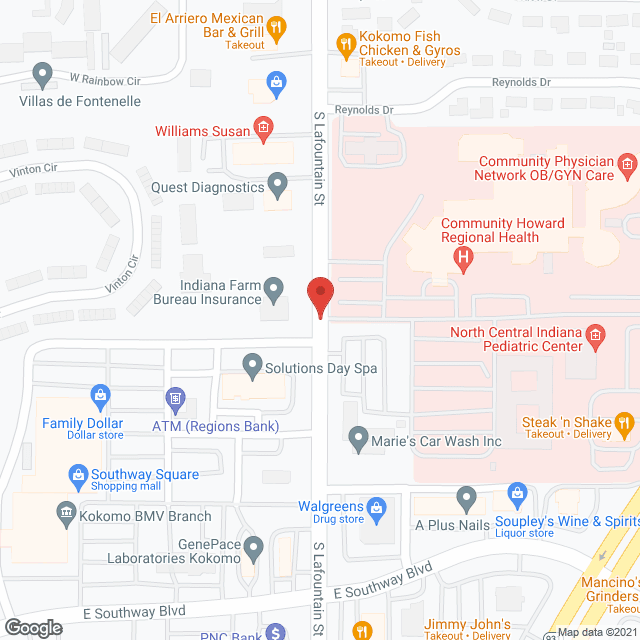 Howard Regional Home Care in google map