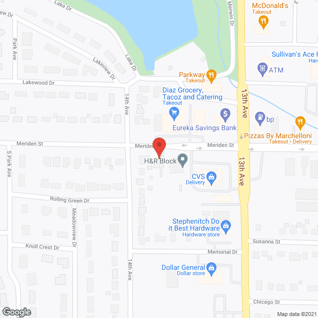 Mendota Community Hospital in google map