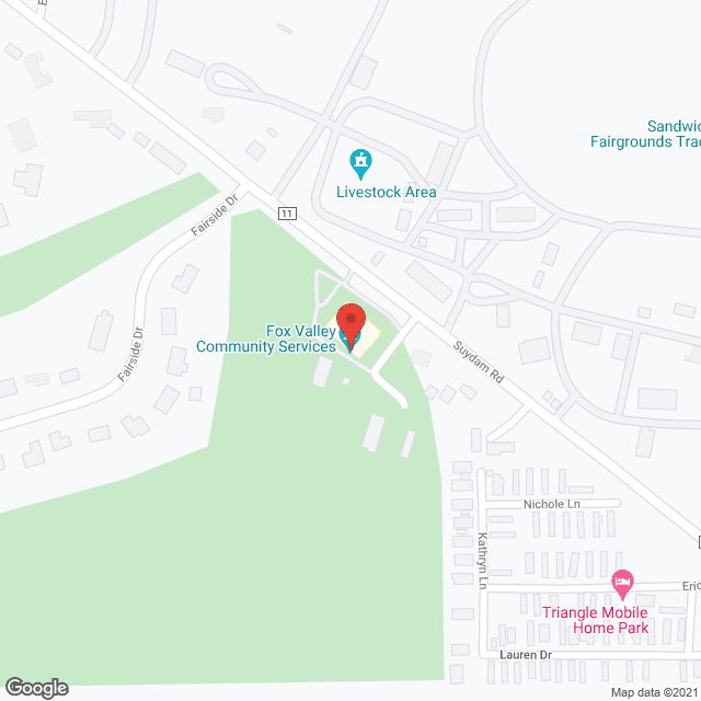 Family Service Agency in google map
